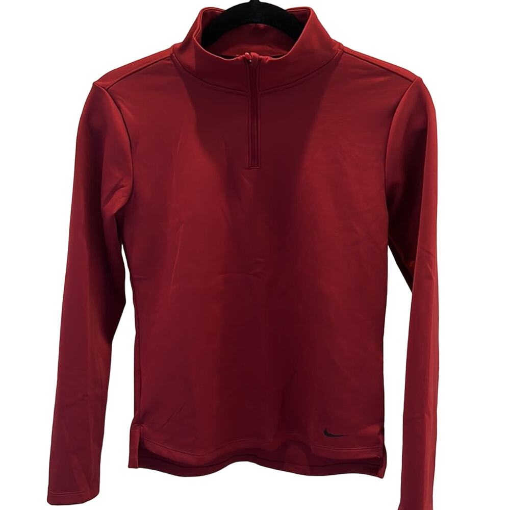 Nike | Red Therma-Fit One Half Zip